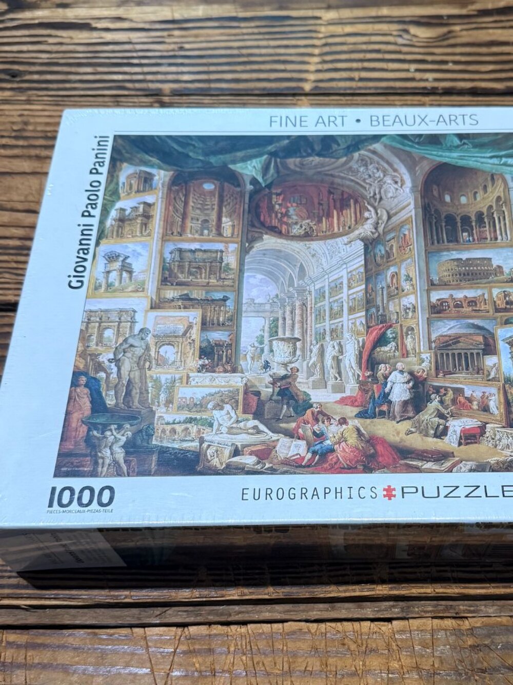 New Views of Ancient Rome 1000 Piece Jigsaw Puzzle Eurographics Giovanni Panini